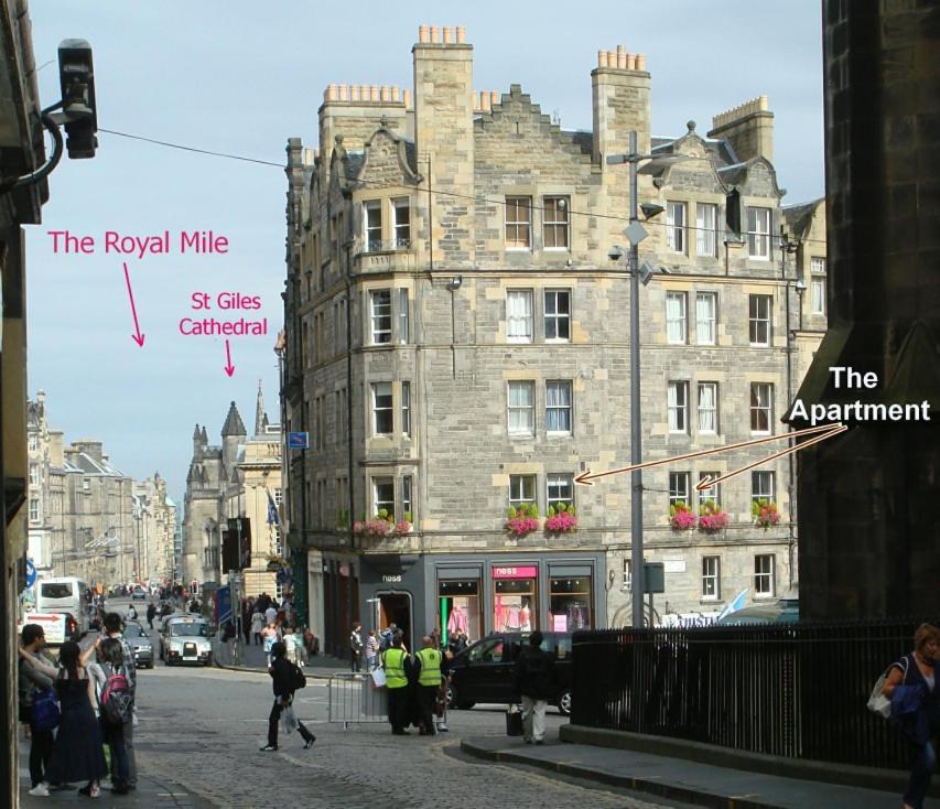 Royal Mile Apartment, 1 Minute From The Castle. Edinburgh Dış mekan fotoğraf