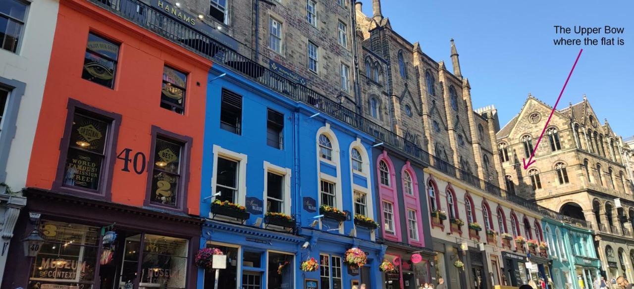 Royal Mile Apartment, 1 Minute From The Castle. Edinburgh Dış mekan fotoğraf